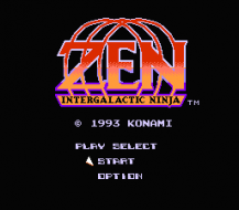 Zen: Intergalactic Ninja title screenshot